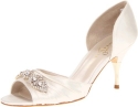 Ivanka Trump Women's Nanci2 Pump,Ivory Satin,7.5 M US