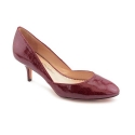 Jean Michel Cazabat Patricia Womens Size 9.5 Burgundy Patent Leather