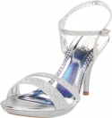 Sizzle by Coloriffics Women's Vail Platform Sandal,Silver,10 M US