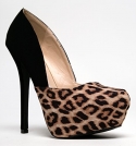 Qupid MADY-25 Classic Platform High Heel Pump