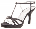 Rampage Women's Krane Ankle-Strap Sandal,Black,10 M US