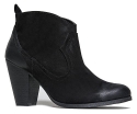 Oil Finish Heel Western Ankle Boot Bootie 6.5